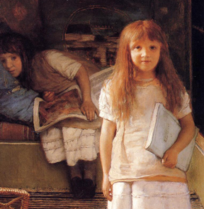 Lawrence-Alma-Tadema---This-is-Our-Corner-(Laurense-and-Anna-Alma-Tadema)